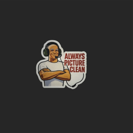 Always Picture Clean Sticker