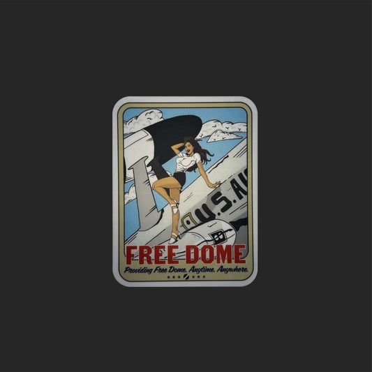 Free Dome Sticker