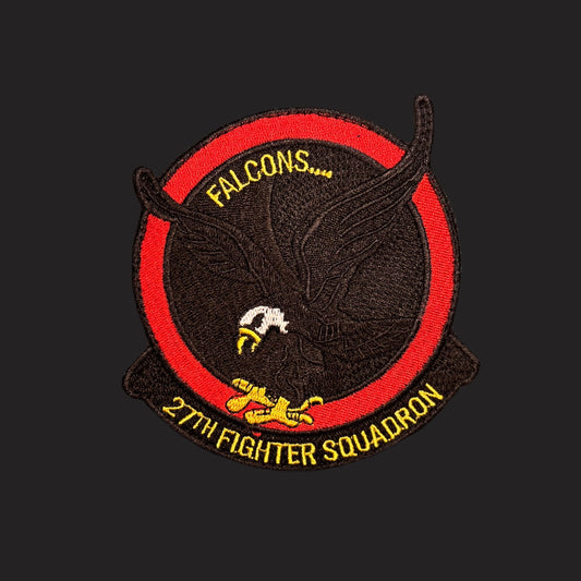27th FS Heritage Blackout Patch