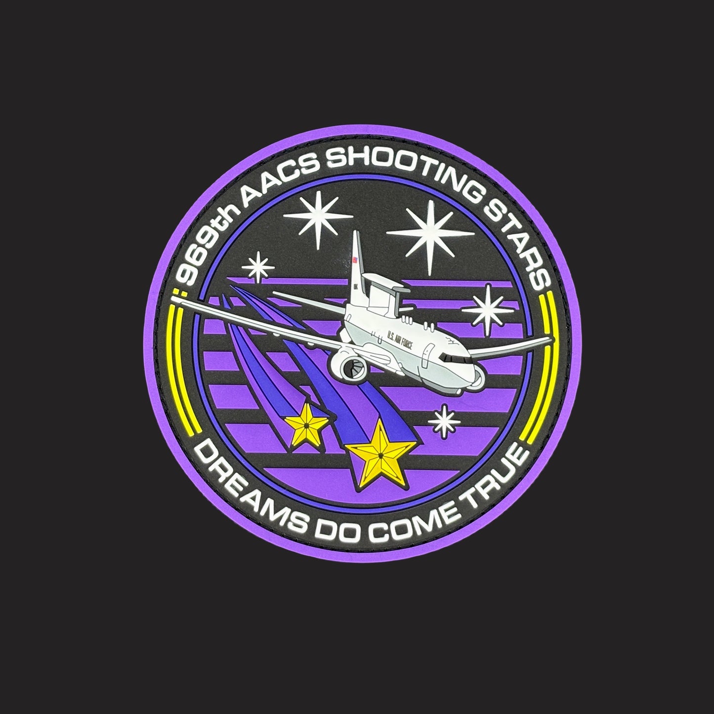 969th AACS Shooting Stars Patch (PVC)