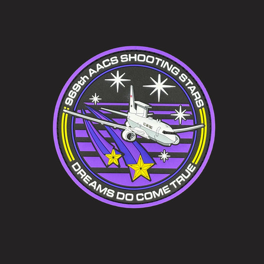969th AACS Shooting Stars Patch (PVC)