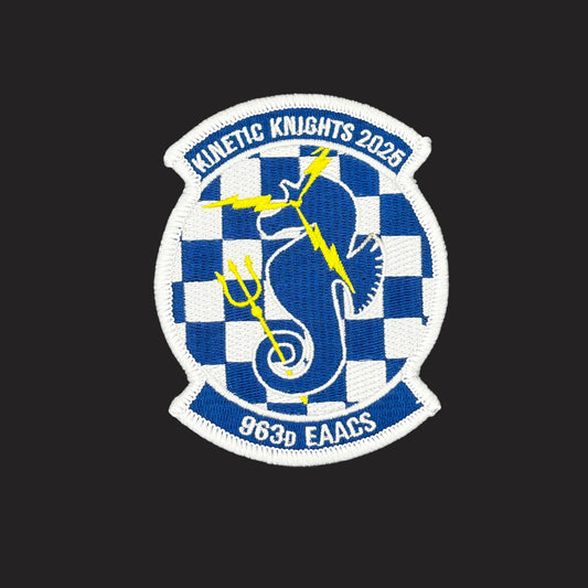 963rd AACS Retro Blue Knight Miami Vice