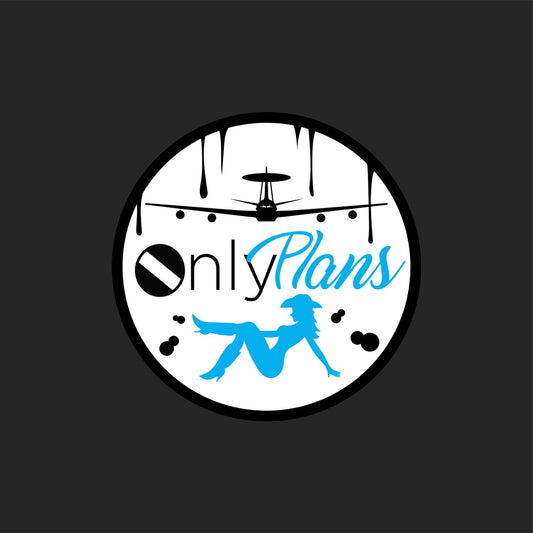 Only Plans Sticker
