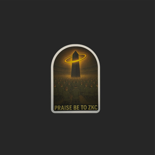 Praise Be to ZKC Sticker