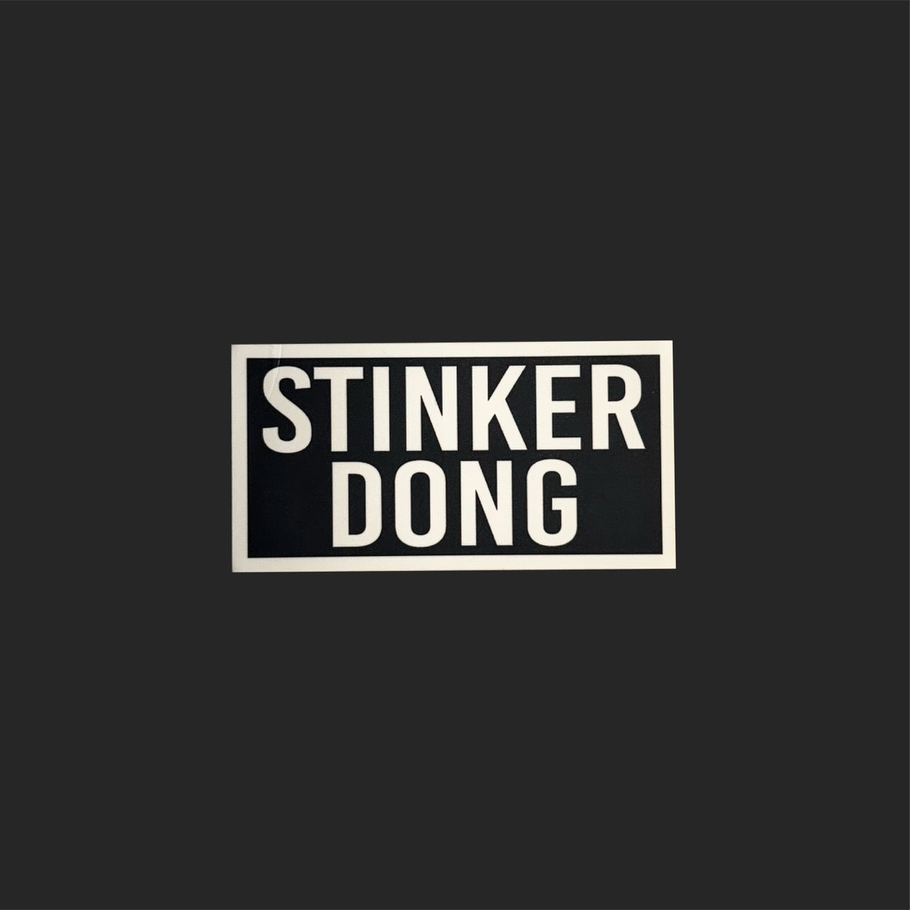Stinker Dong Rectangle Sticker