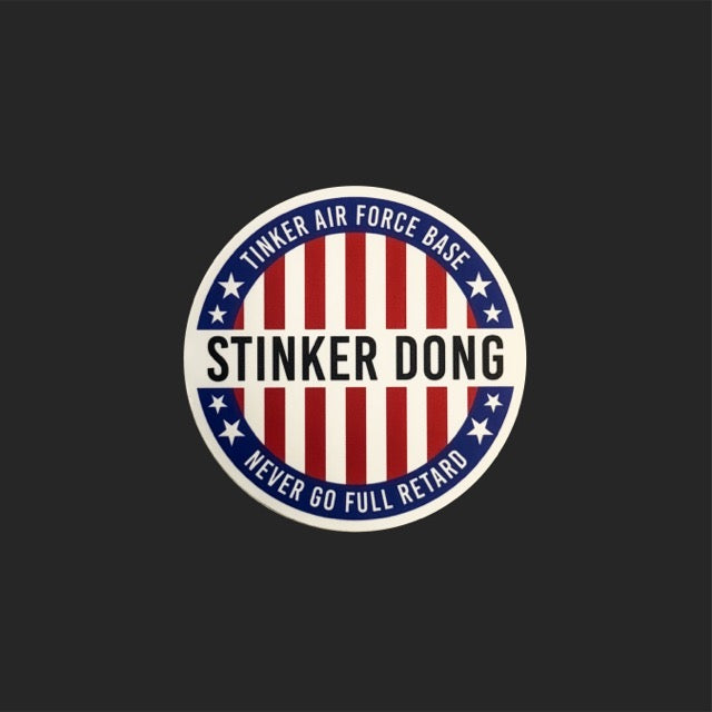 Stinker Dong MERICA! Sticker