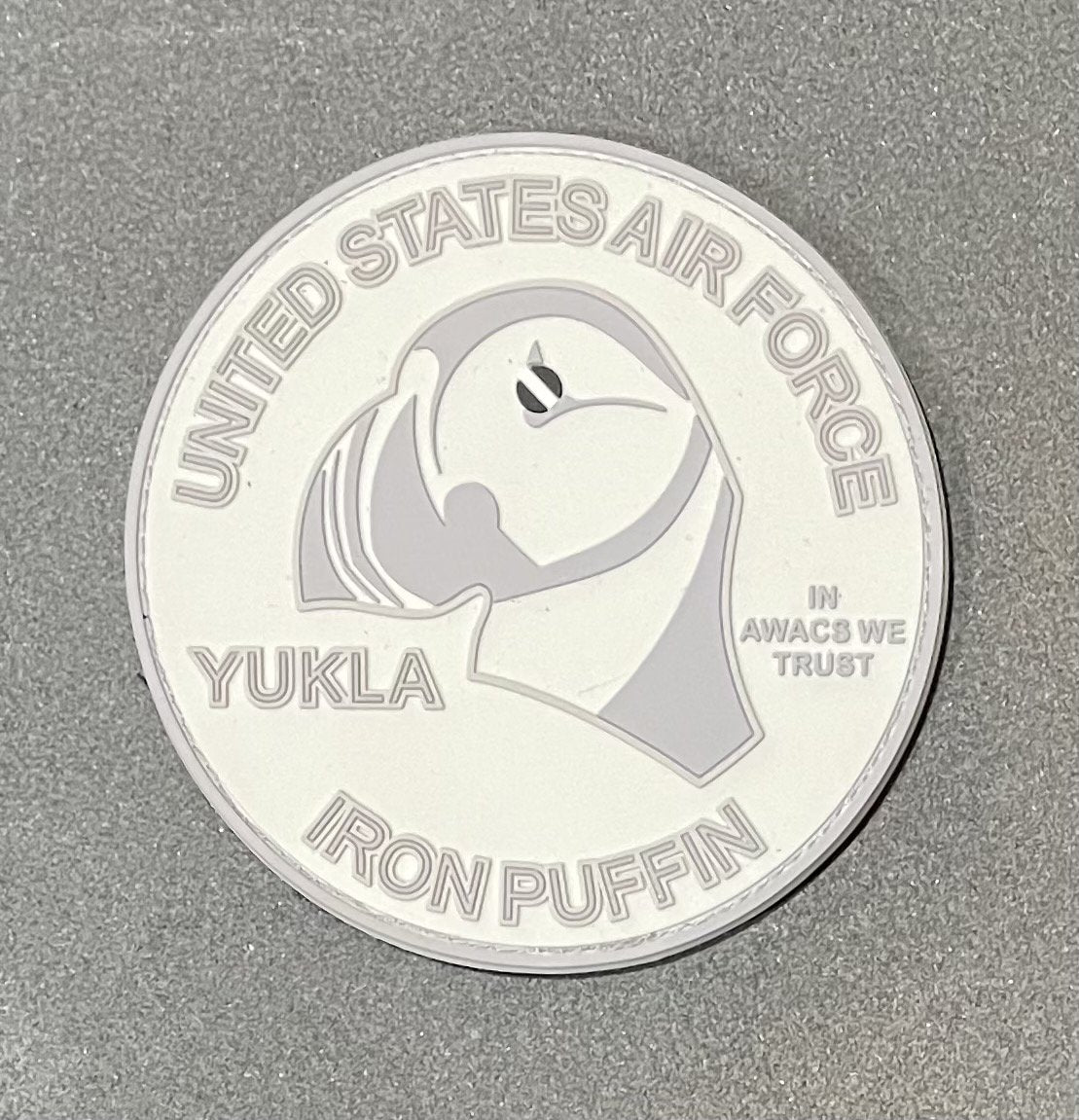 962Nd Aacs Yukla Iron Puffin 21 Patch (Pvc)