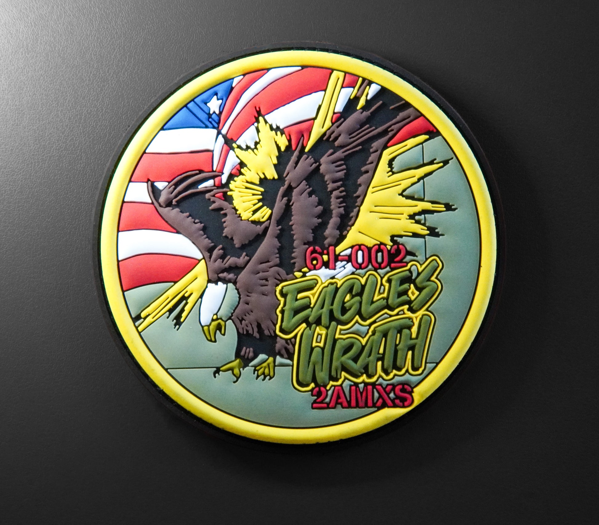 2Nd Amxs Eagles Wrath Nose Art Patch