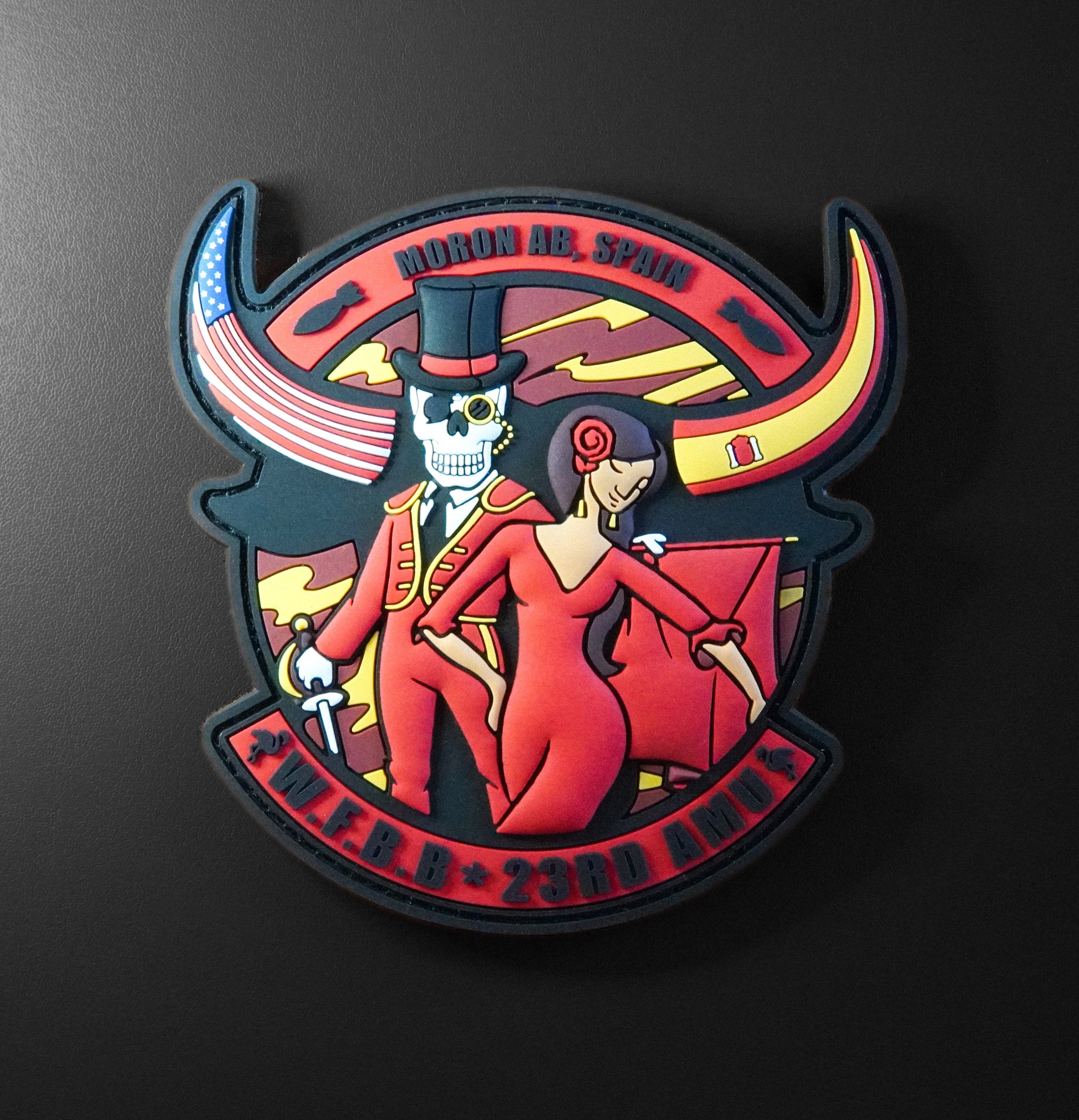 23Rd Amu Moron Spain Patch