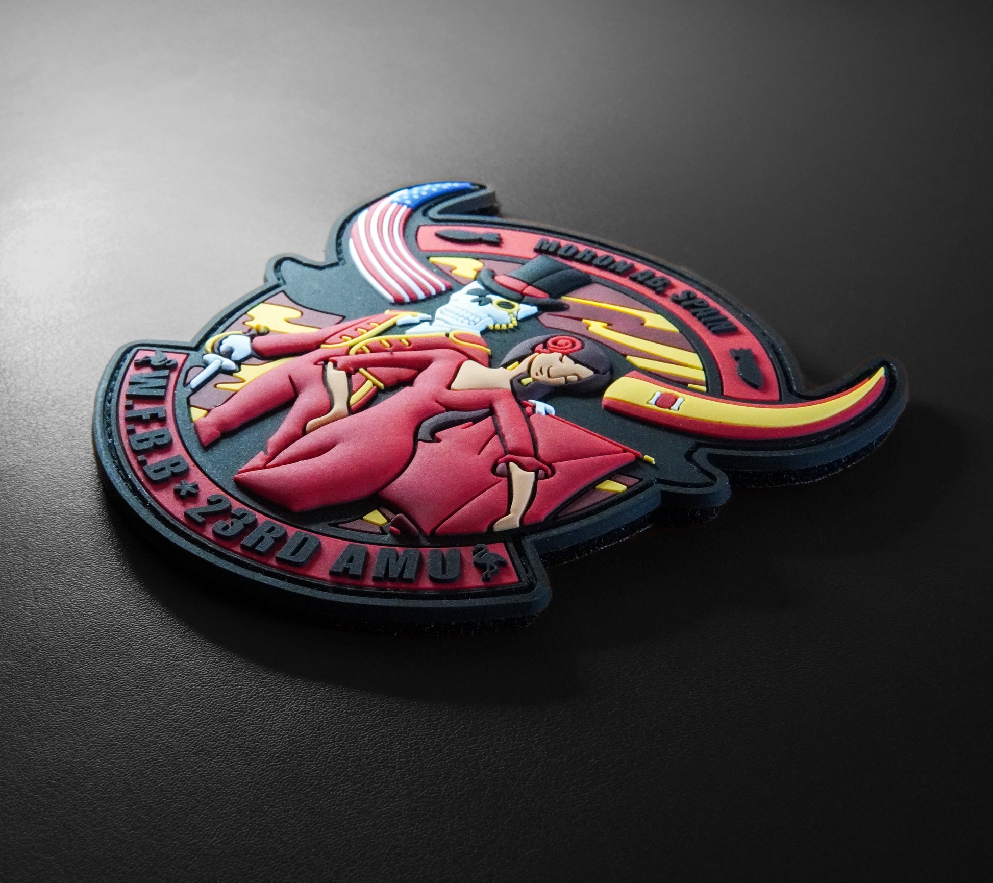 23Rd Amu Moron Spain Patch