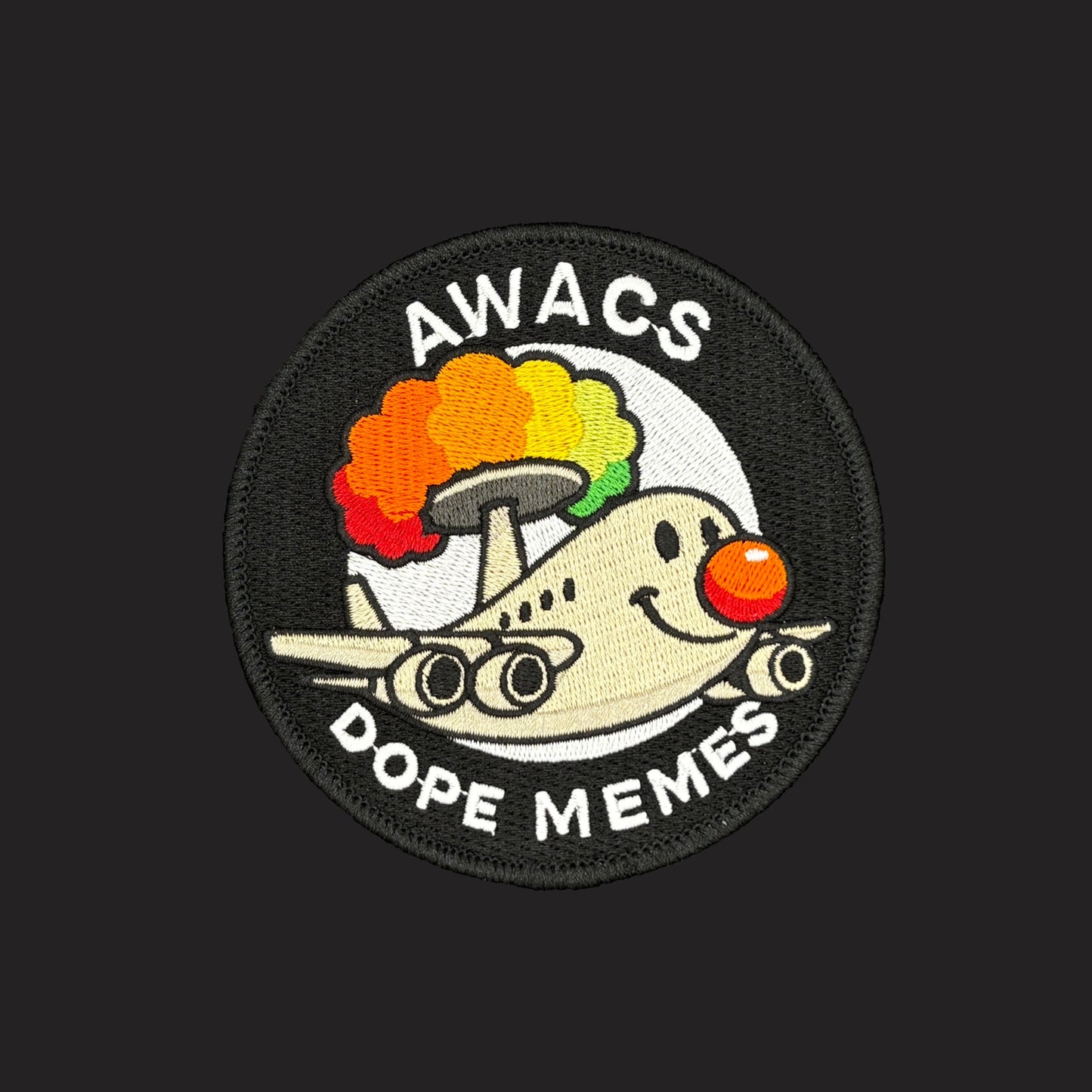 AWACS Dope Memes Logo Patch
