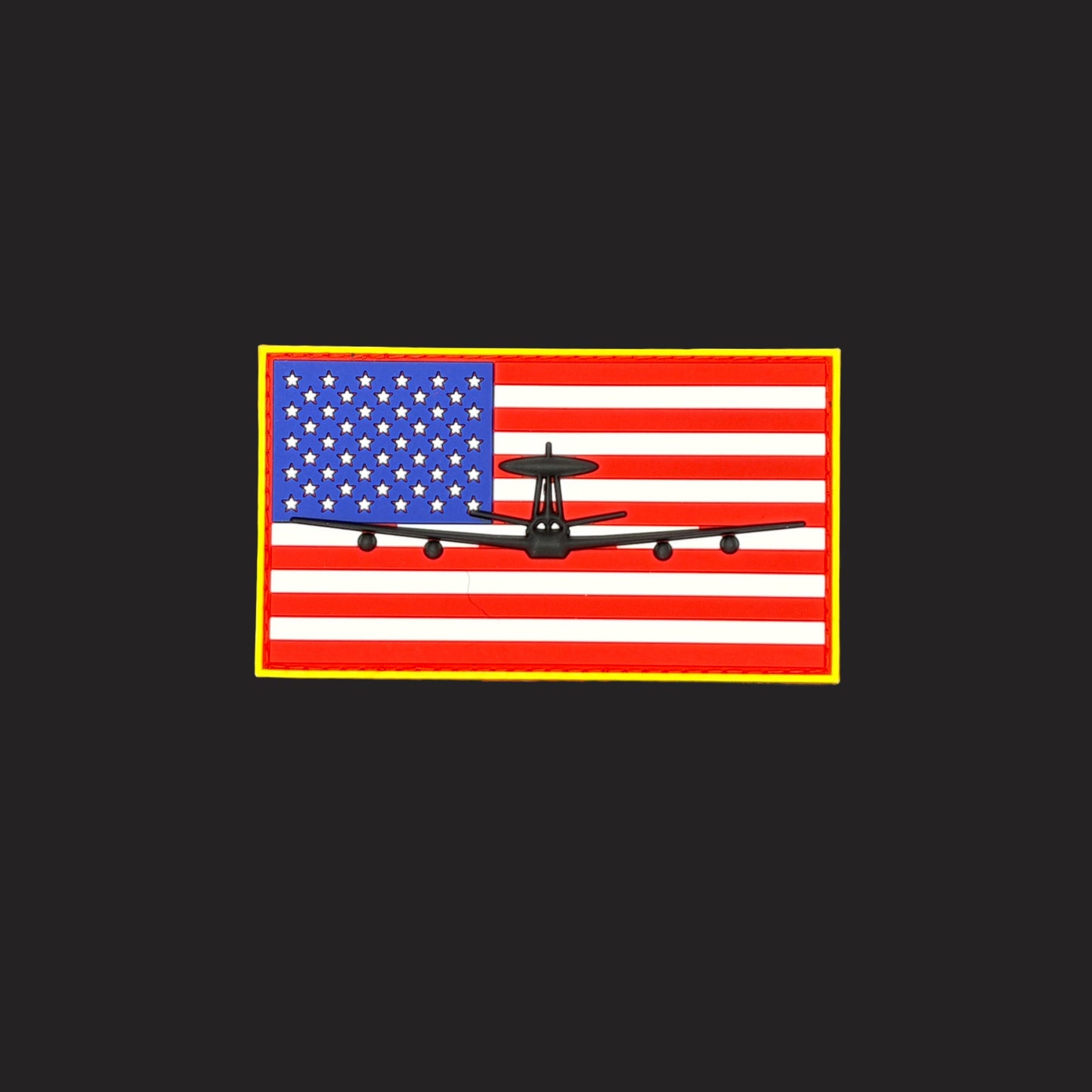 AWACS American Flag Patch (PVC)
