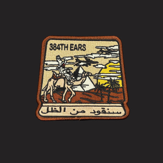 384th EARS Deployment Patch Desert