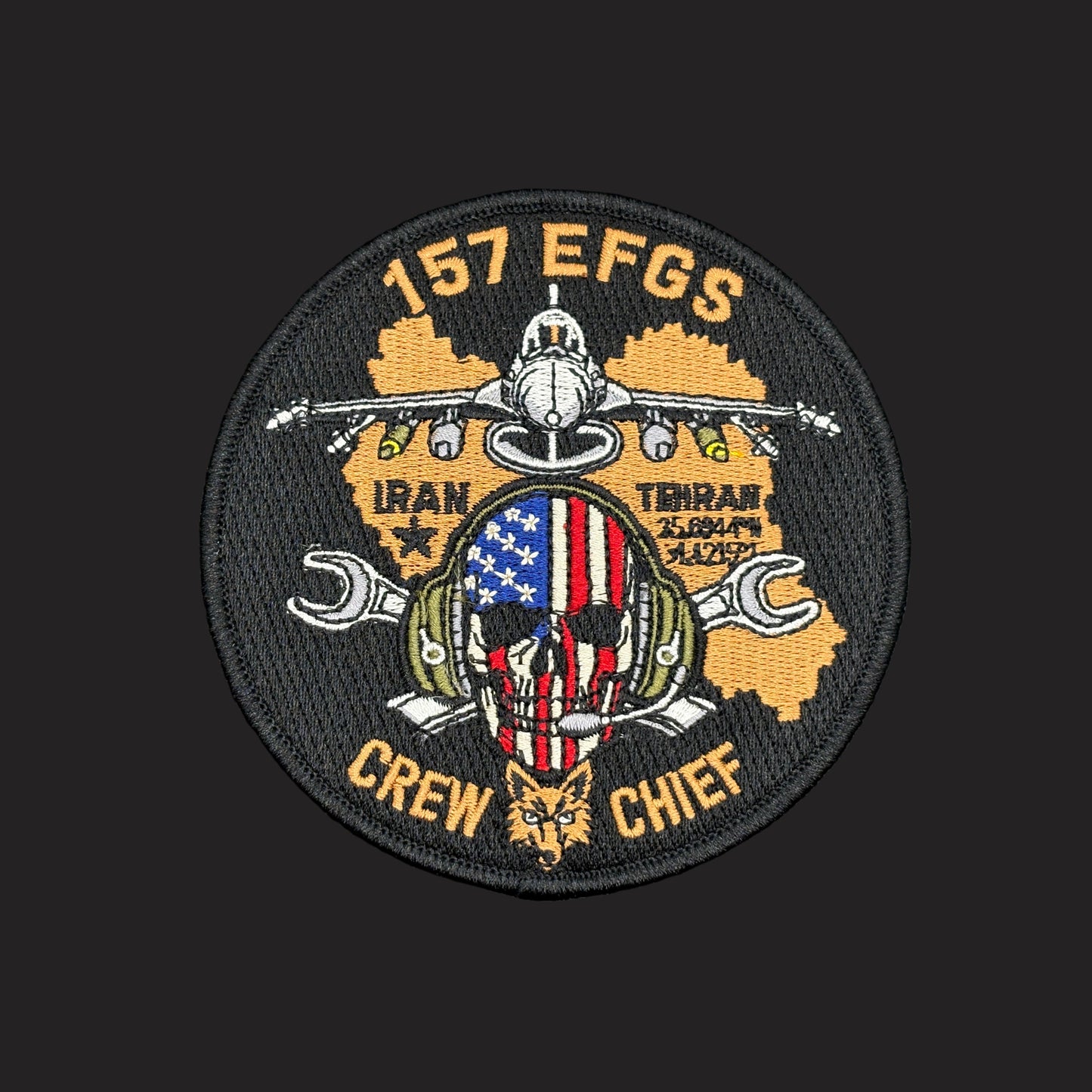 157th EFGS Crew Chief F-16