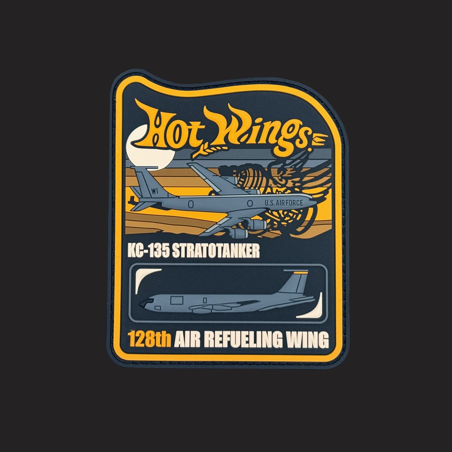 128th ARW Hot Wings KC-135