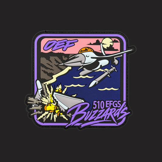 510th EFGS F-16 Over Water