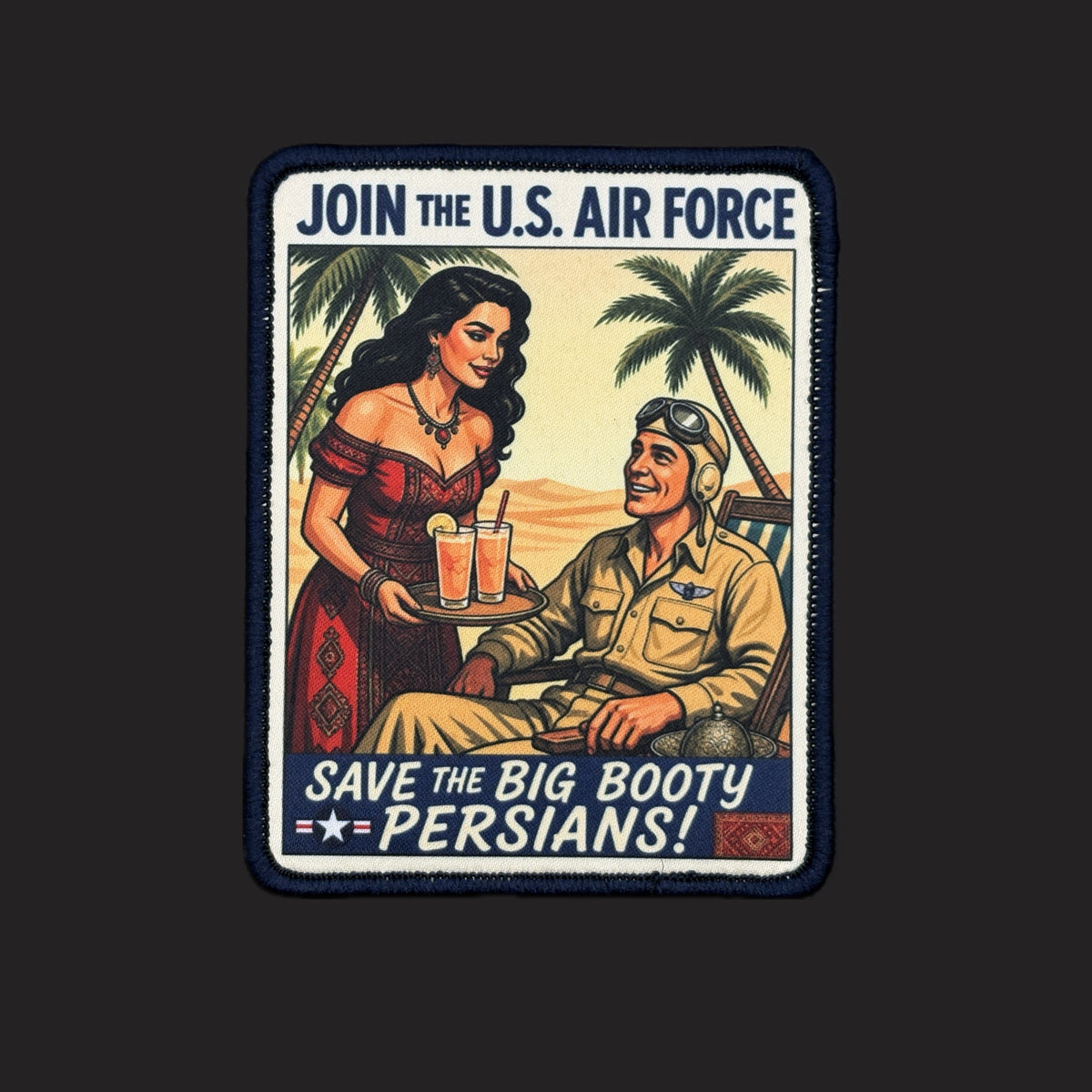 US Air Force Big Booty Persians