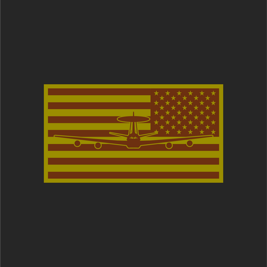 PREORDER: AWACS American Flag Patch OCP (PVC)