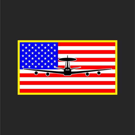 PREORDER: AWACS American Flag Patch (PVC)