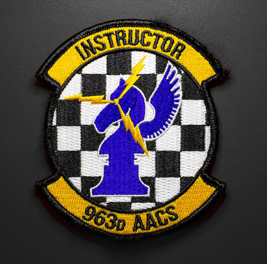 963Rd Aacs Instructor Friday Patch