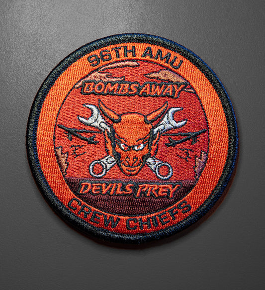 96Th Amu Bombs Away Crew Chiefs Patch