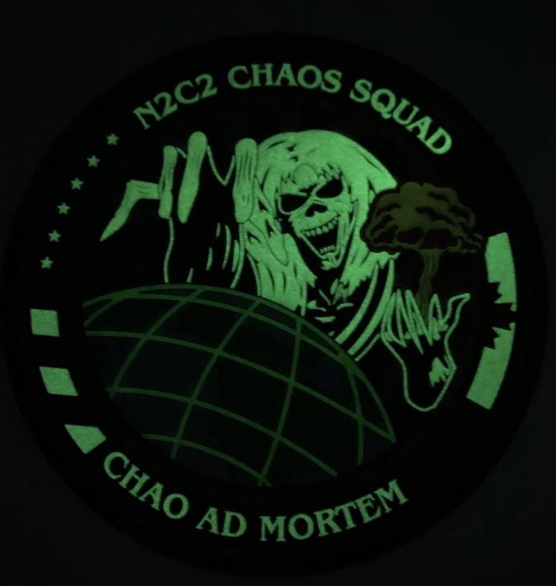 Norad N2C2 Chaos Crew Patch (Pvc) [Glow]