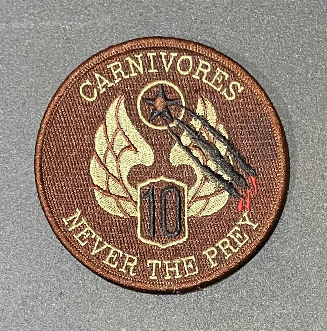 10 Af Carnivore Patch Ocp