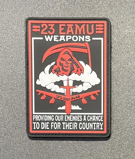 23Rd Amu Weapons Patch (Pvc)