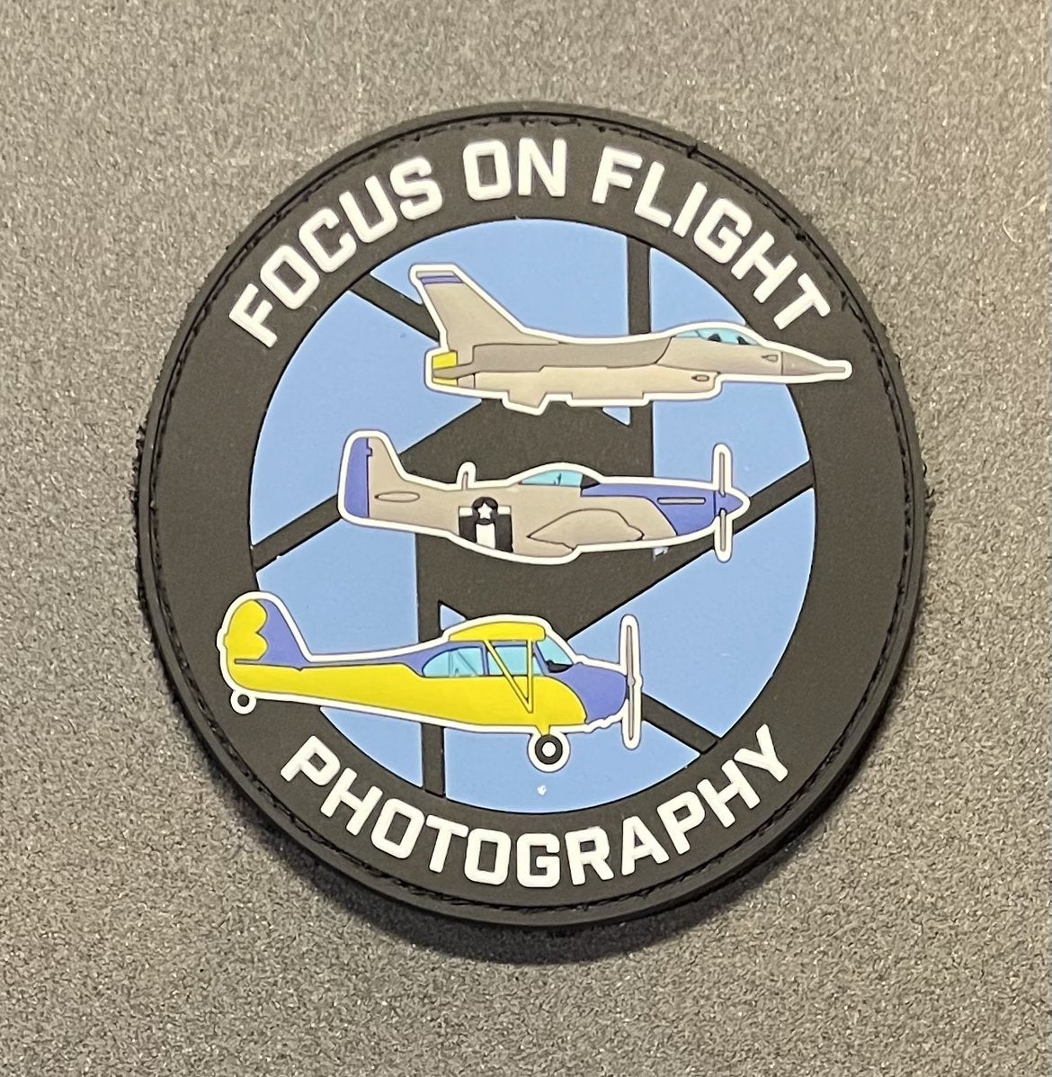 Focus On Flight Photography Patch (Pvc)