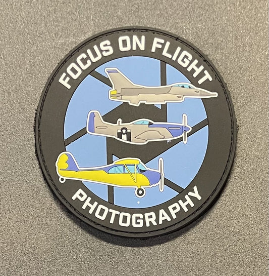 Focus On Flight Photography Patch (Pvc)