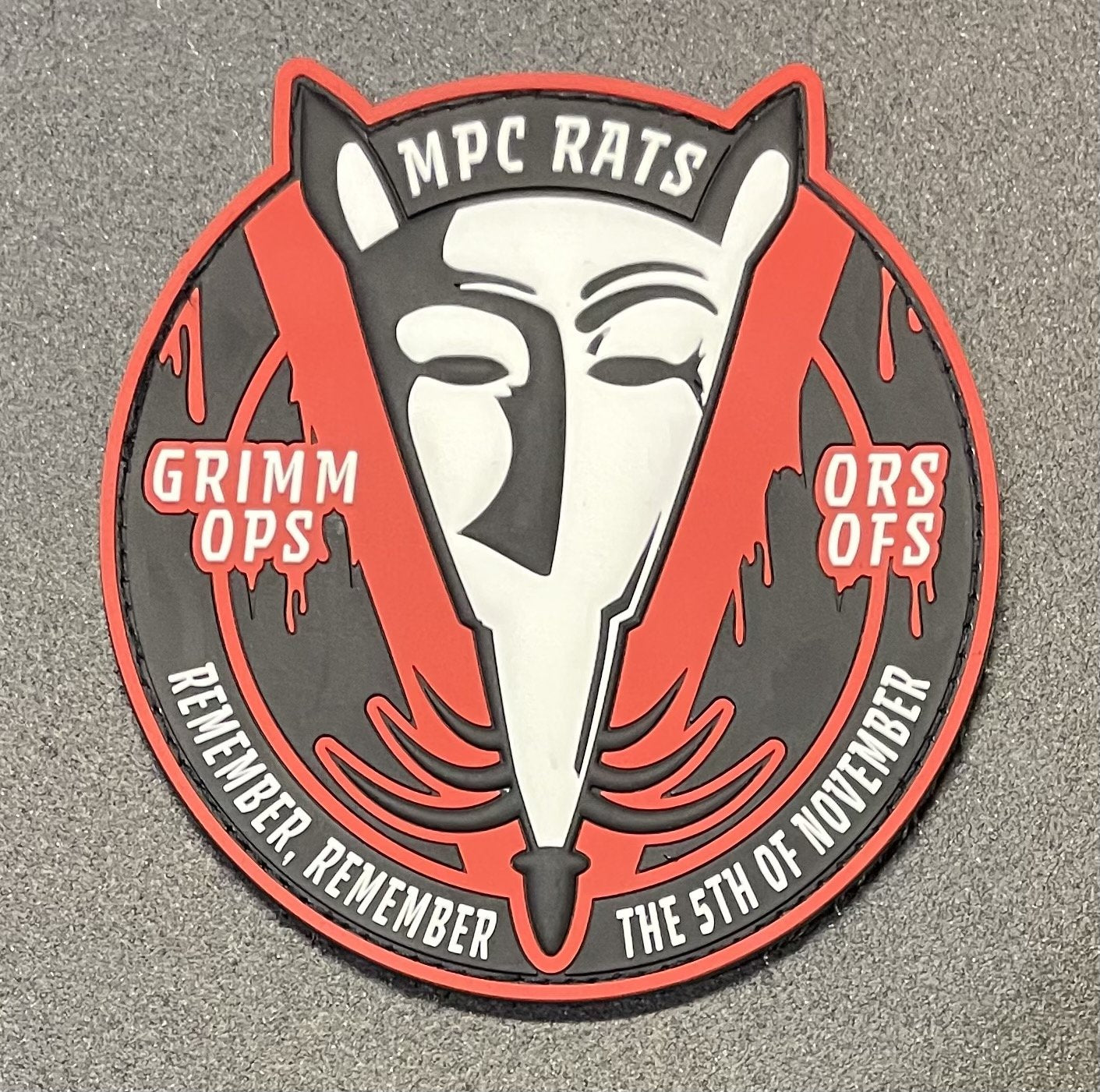 23Rd Bs Mpc Rats (Pvc) Patch