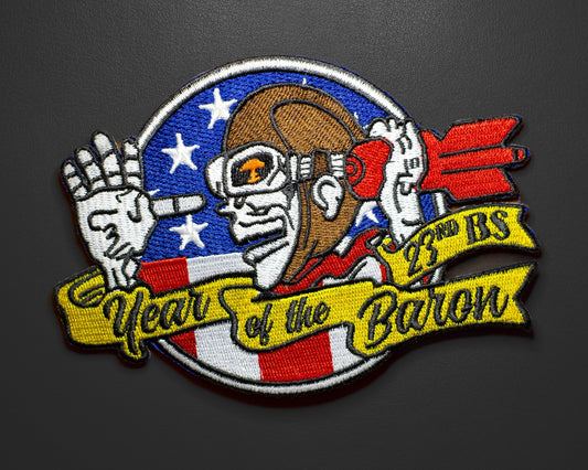 23 Bs Year Of The Baron Patch